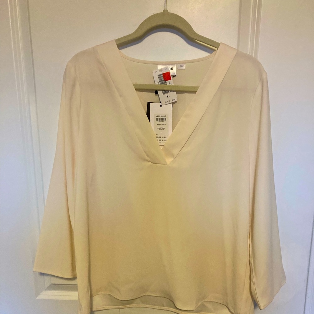 Vero Moda Cream Blouse